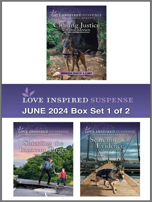 Title details for Love Inspired Suspense June 2024--Box Set 1 of 2 by Valerie Hansen - Available